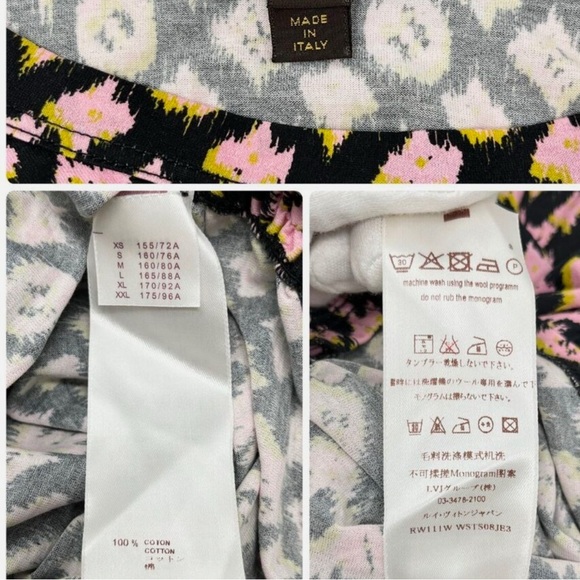 additional listing  Louis Vuitton Blurred Monogram Ruched  Mini Dress- sale - Picture 15 of 15